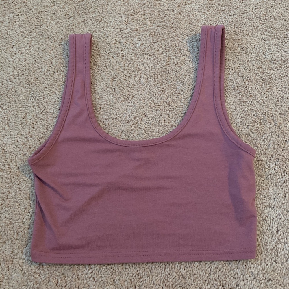 Cropped tank top